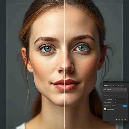얼굴 보정, 과하지 않게 자연스럽게 (AI 얼굴 인식 유동화 활용)