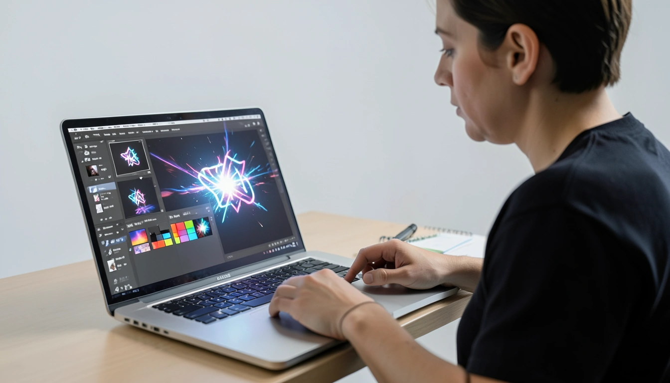 더 이상 헤매지 마세요: 고급 포토샵 빛 효과, 전문가의 시선으로